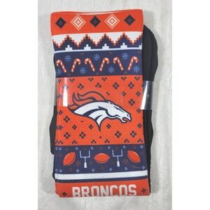 Rock'em Christmas Holiday Denver Broncos Crew Socks